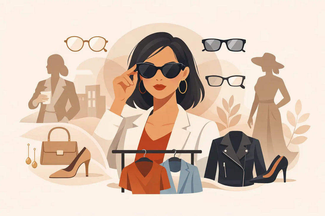 How to Match Eyewear Outfits Without Playing Small