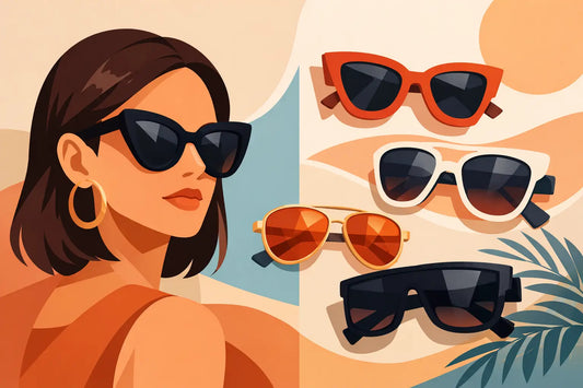 How to Wear Bold Statement Sunglasses