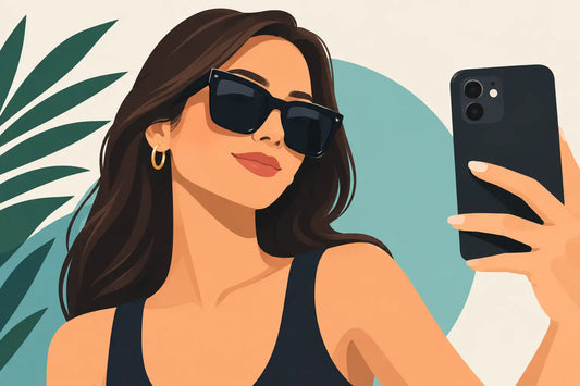 Bold Sunglasses for Selfies That Own the Frame