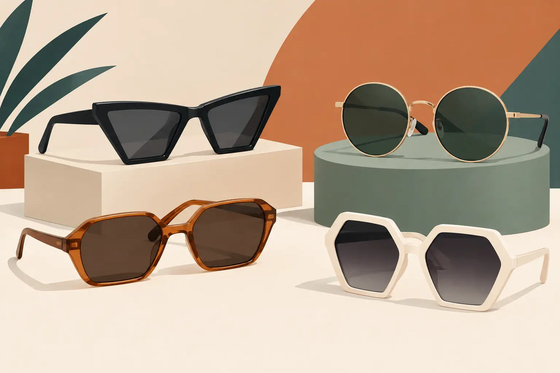 Geometric Sunglasses Styles That Own the Frame