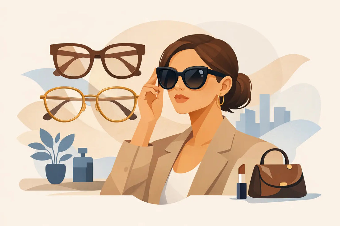 How to Wear Oversized Frames With Style